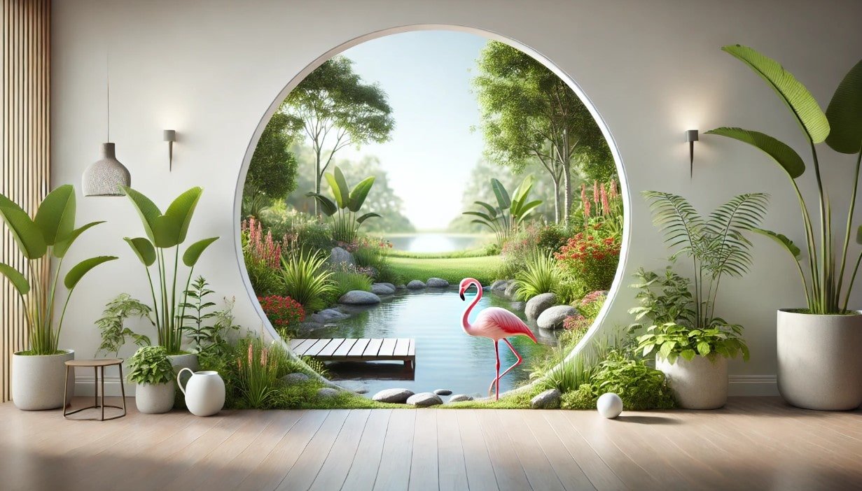 Attracts Flamingo In the garden Tips