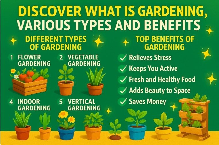 Concept Of Gardening What Is Gardening and types