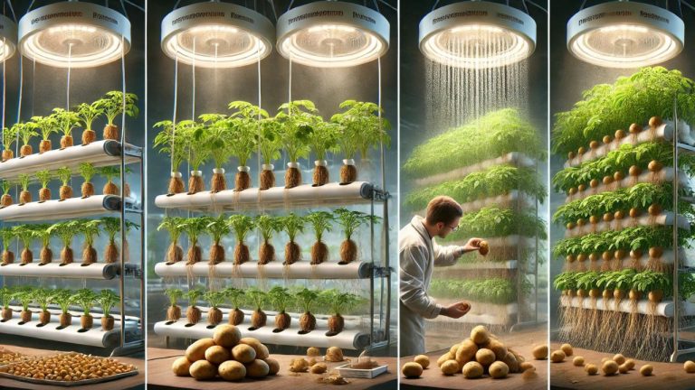 Aeroponics Potato Farming Benefits