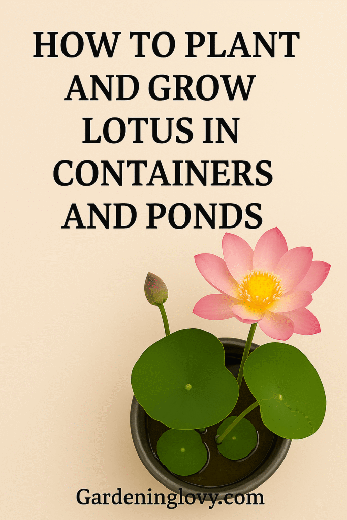 Pond Lotus Problems