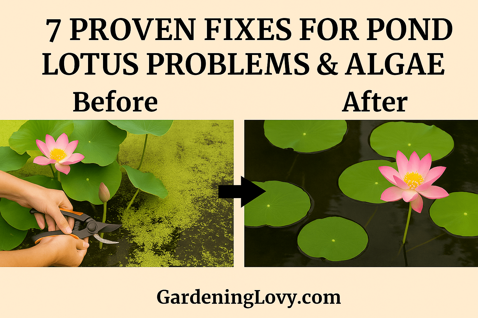 Problems with Pond Lotus