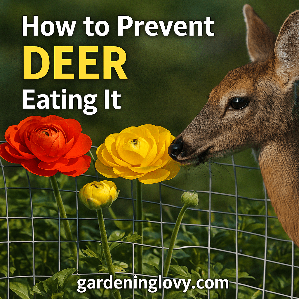 Deer-Resistant Strategies for Ranunculus Lovers