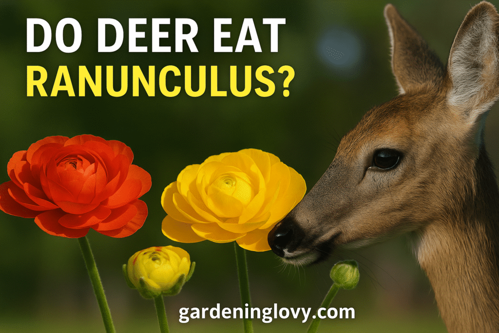 Why Do Deers Eat Ranunculus and How To Prevent It