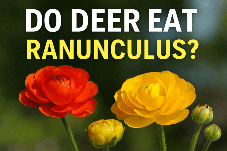 Do Deers Eat Ranunculus and How To Prevent It