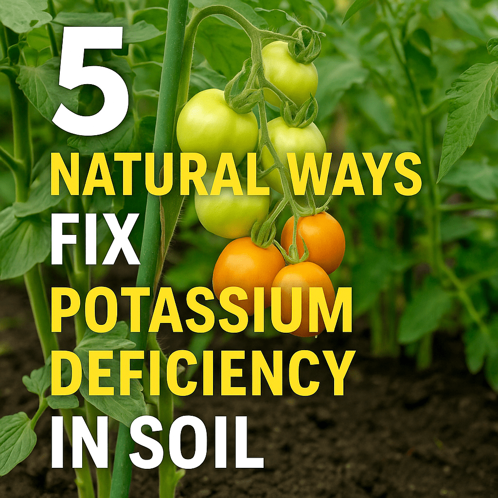 Fixing Potassium Deficiency in Soil