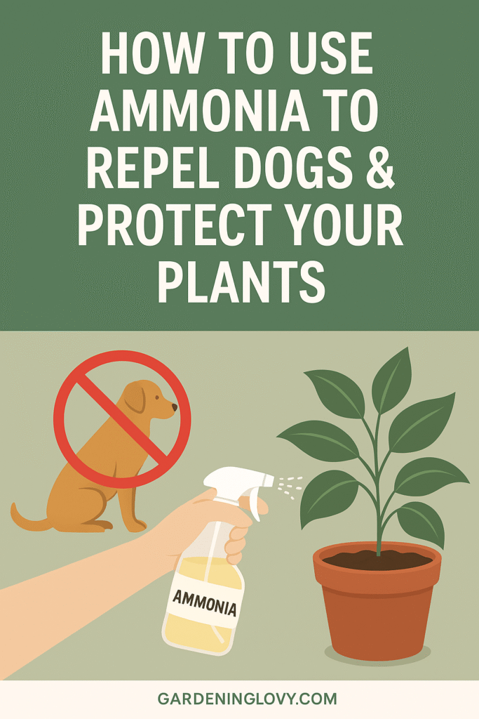 Use Ammonia To Repellent Dogs 
