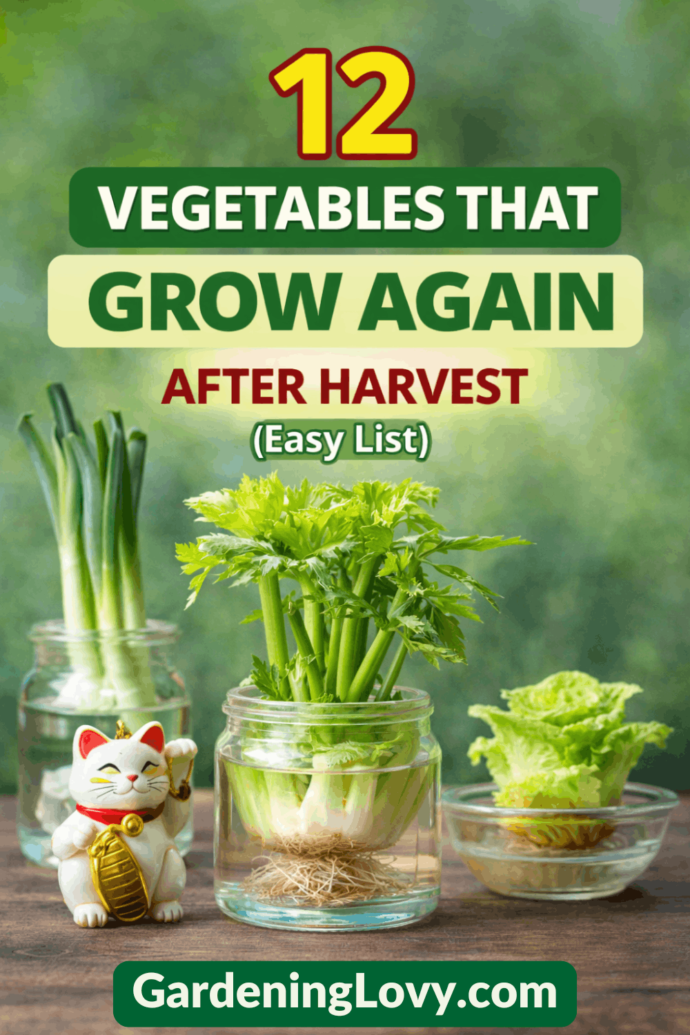 12 Vegetables That Grow Back After Harvest (Must Grow!)