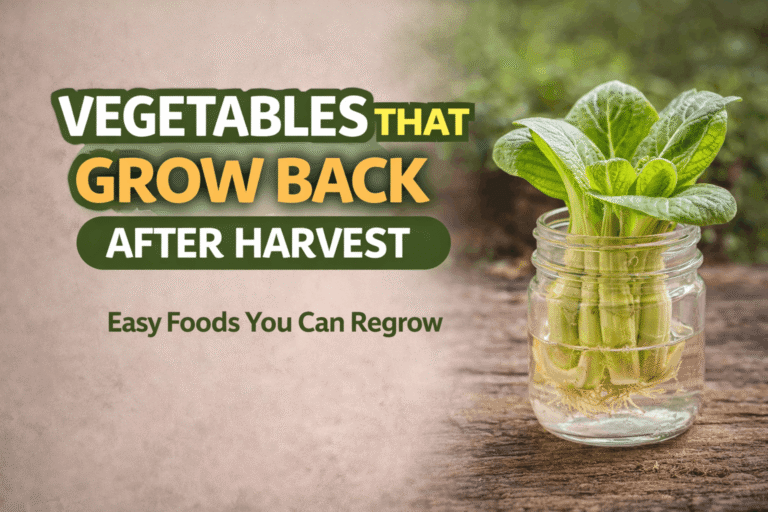 Vegetables That Regrow After Harvest
