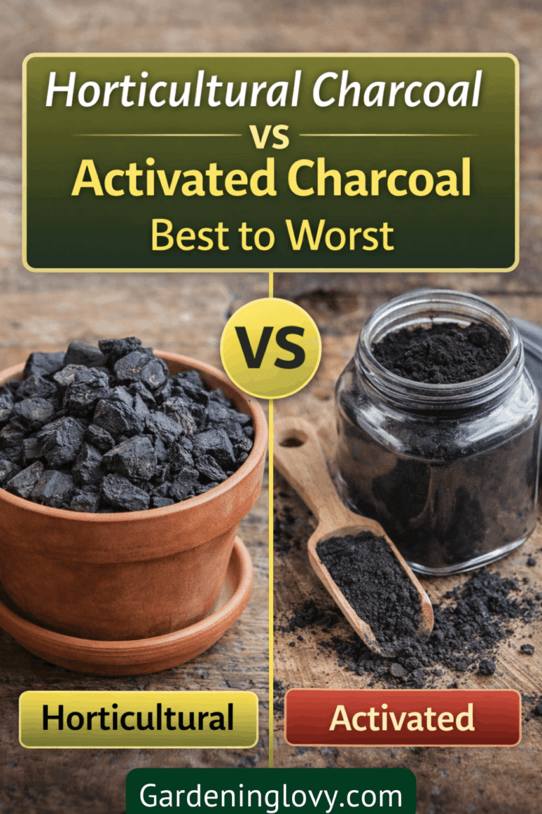 Horticultural Charcoal Vs Activated Charcoal (Best To Worst)