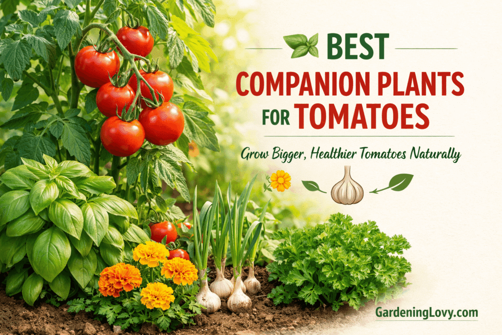Companion Planting for tomatoes
