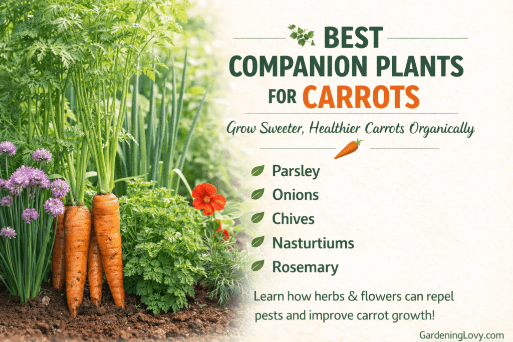 Best Companion Plants for Carrots