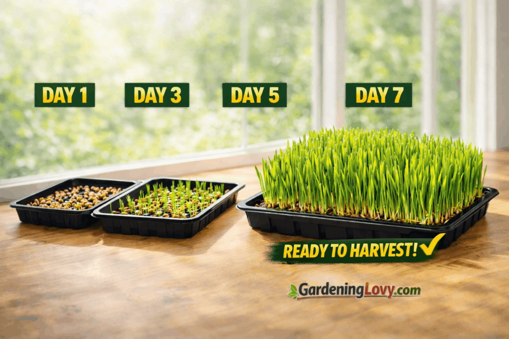 Cultivation Of Hydroponic Grass