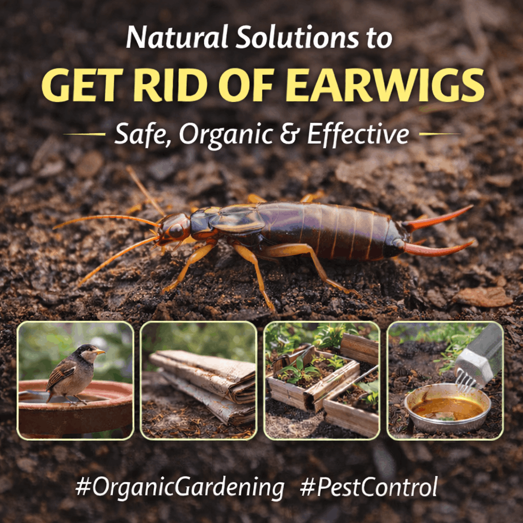 Earwigs in Your Garden? Natural Control Methods That Work