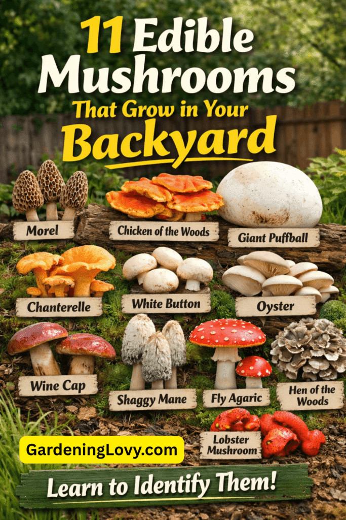 11 Backyard Mushrooms You Can Safely Eat 11 Backyard Mushrooms You Can Safely Eat