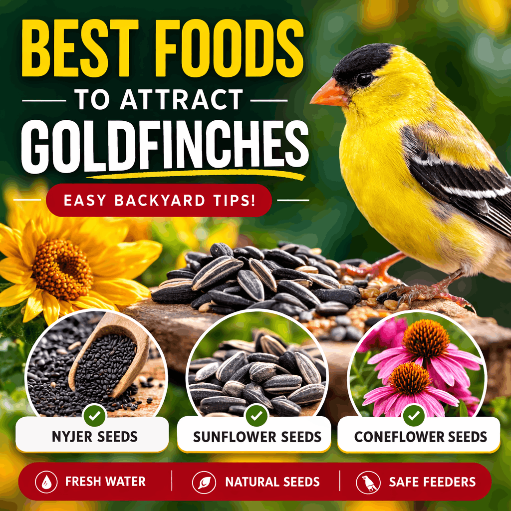 Best Foods to Attract Goldfinches
