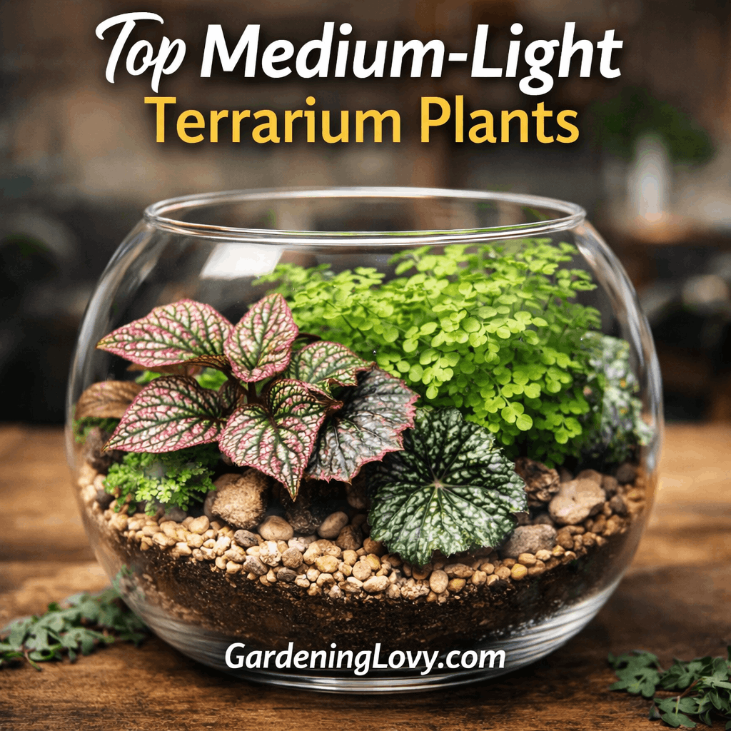 Medium-Light Terrarium Plants