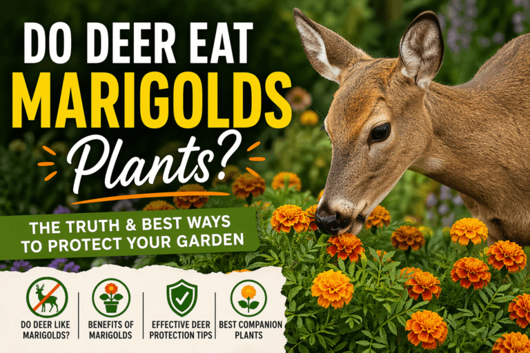 Do Deer Eat Marigolds Plants and how to safeguard