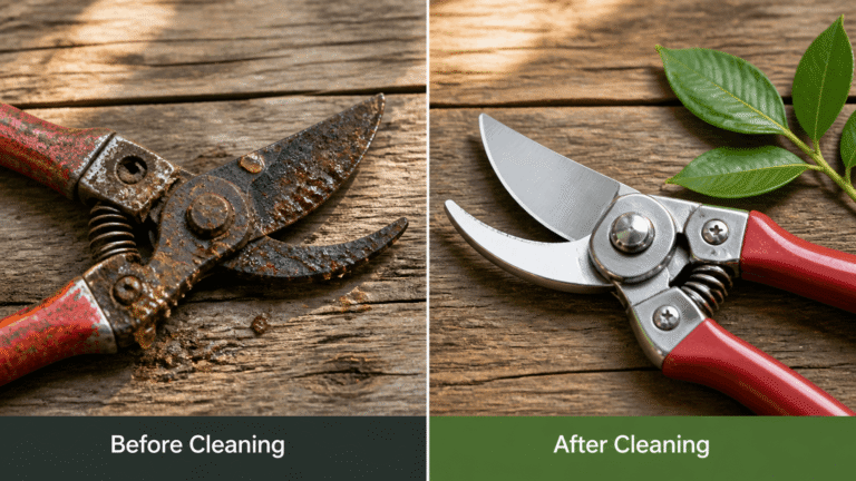 How to Clean Rusty Pruning Shears for Better Plant Health