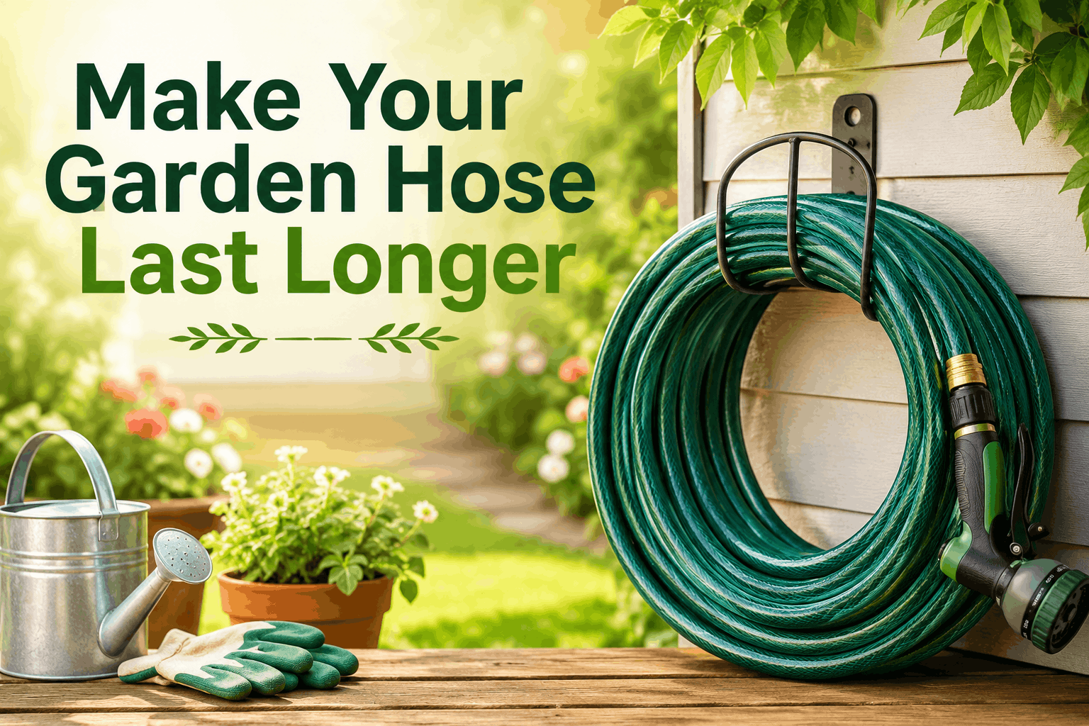 Easy Ways To Extend Garden Hose Life