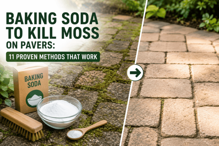 Baking Soda To Kill Moss On Pavers