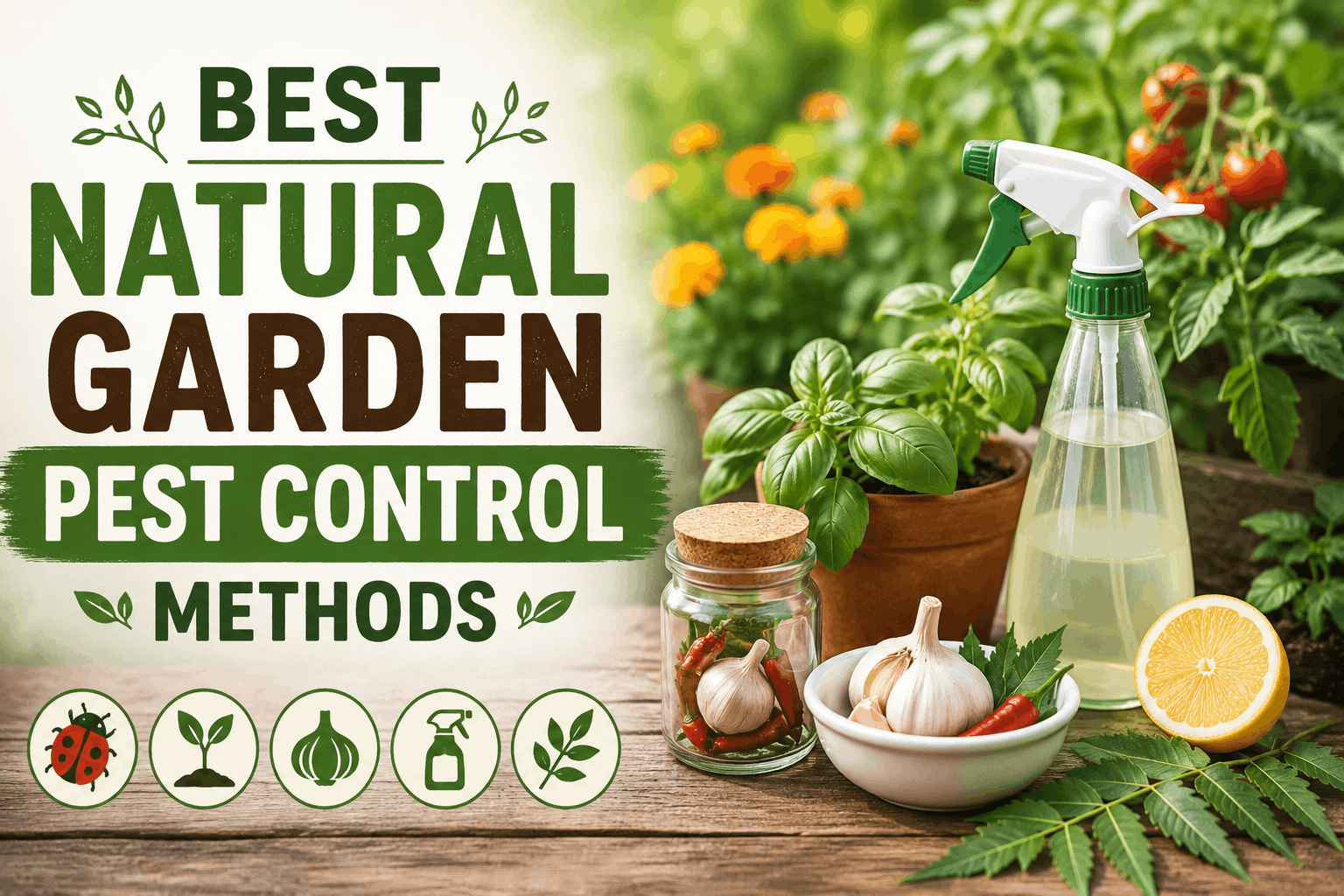 Natural Garden Pest Control Methods