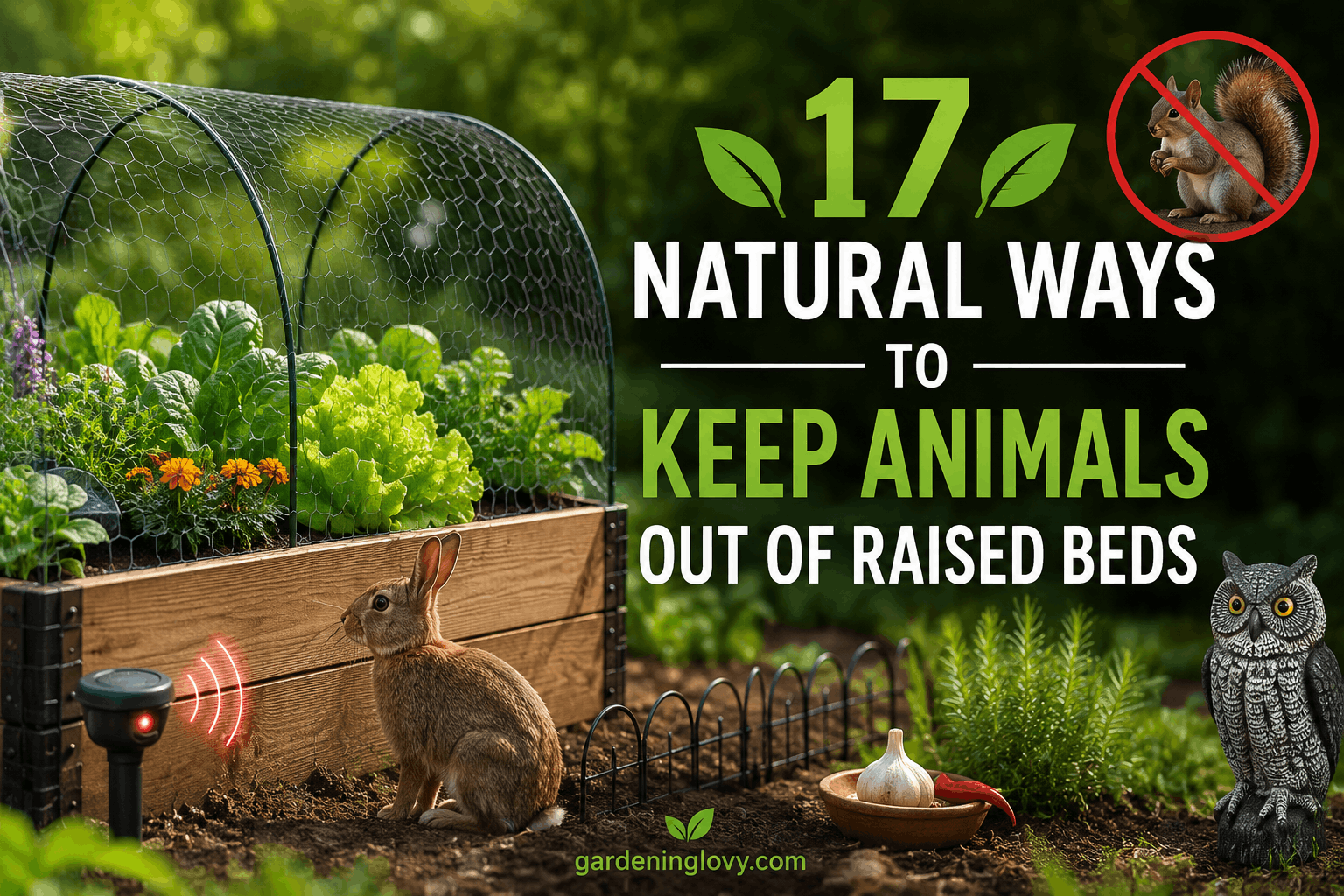 How To Keep Animals Out Of Raised Garden Beds