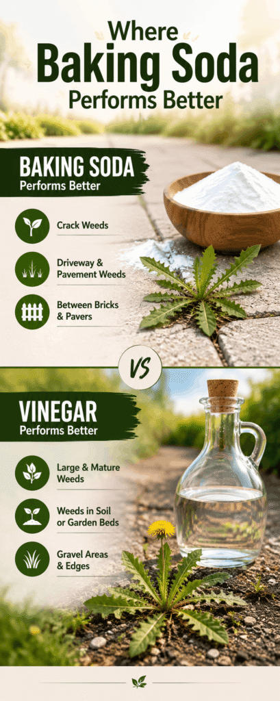 Baking Soda vs Vinegar for Weeds: Which Works Better
