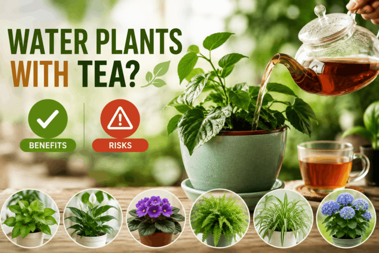 Can You Water Plants With Tea