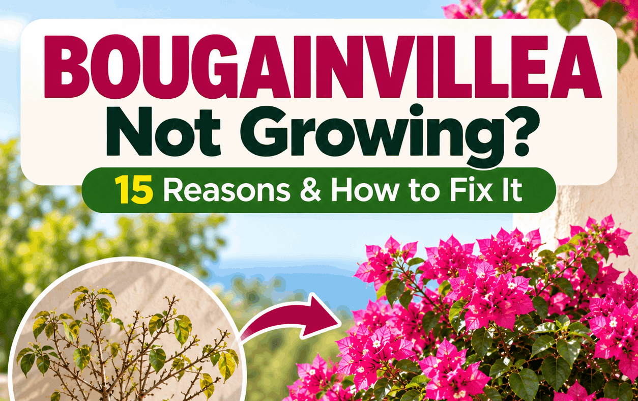 Why Is My Bougainvillea Not Growing
