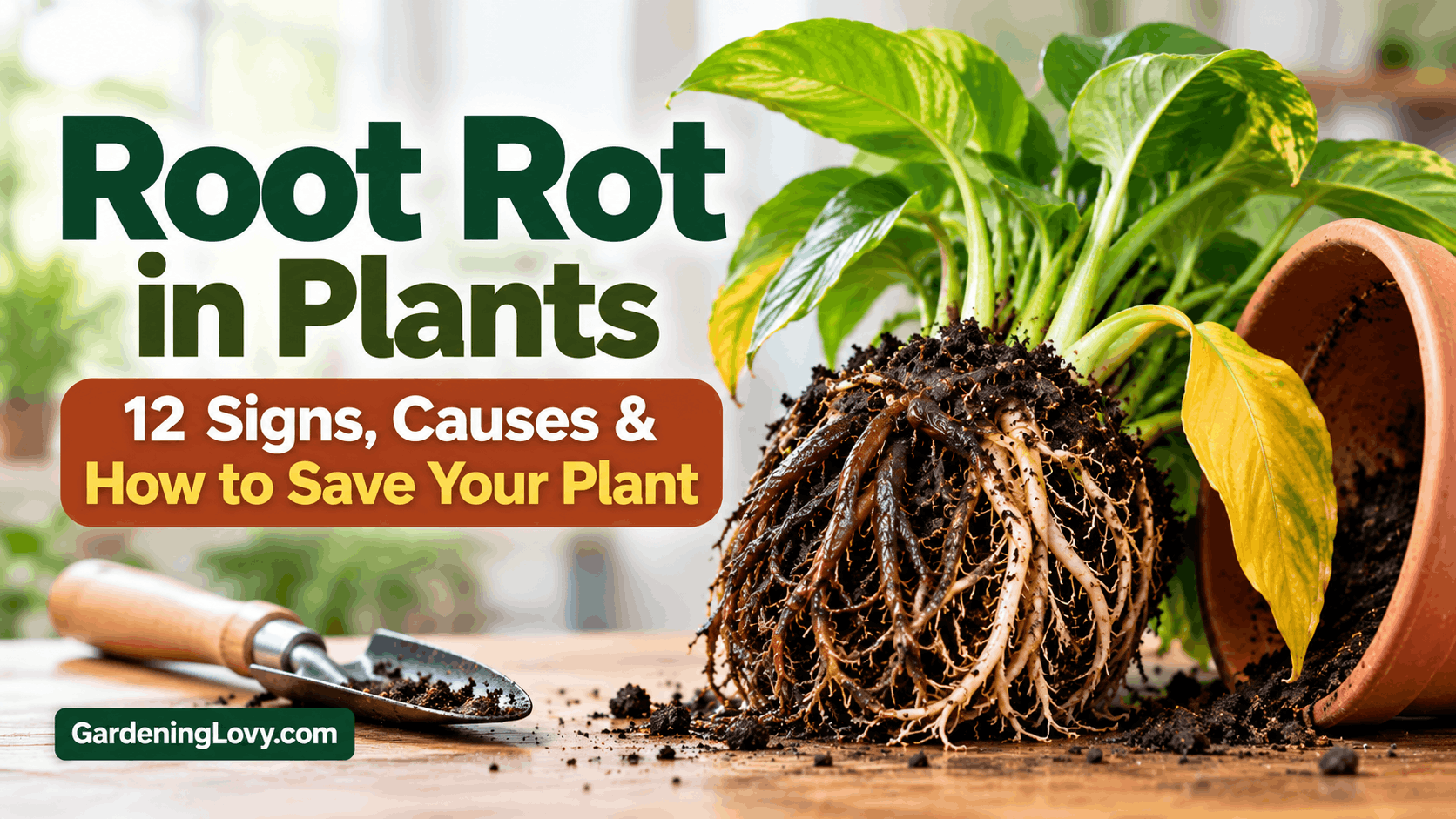 Root Rot in Plants? signs and fixes
