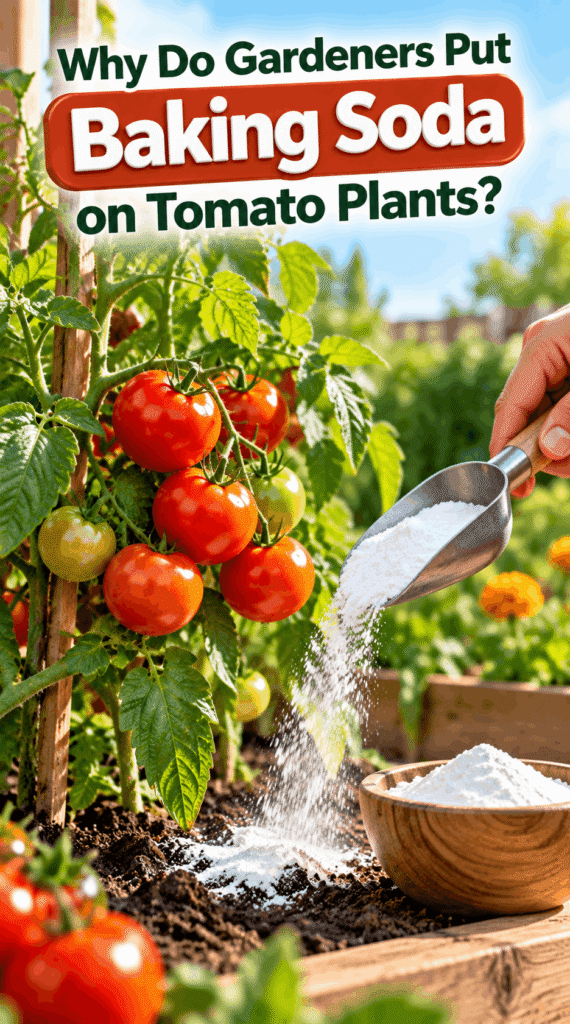 Why Do Gardeners Put Baking Soda on Tomato Plants