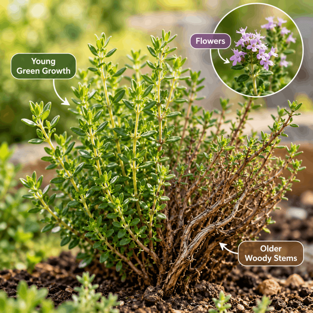 Thyme Growth Cycle
