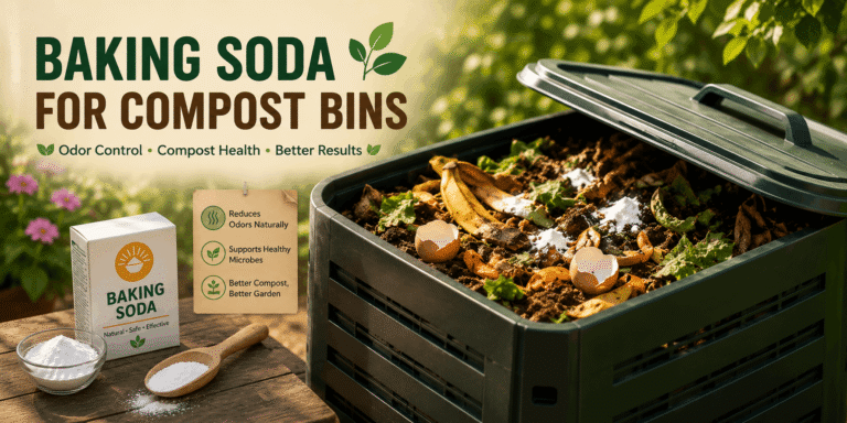 Baking Soda in Compost Bins Benefits