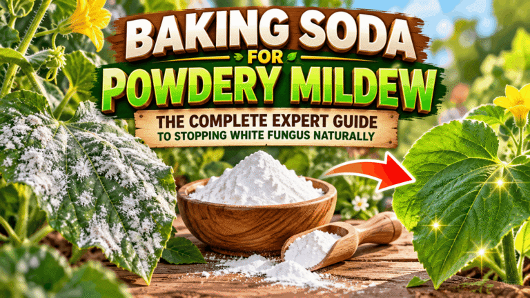 baking soda for powdery mildew
