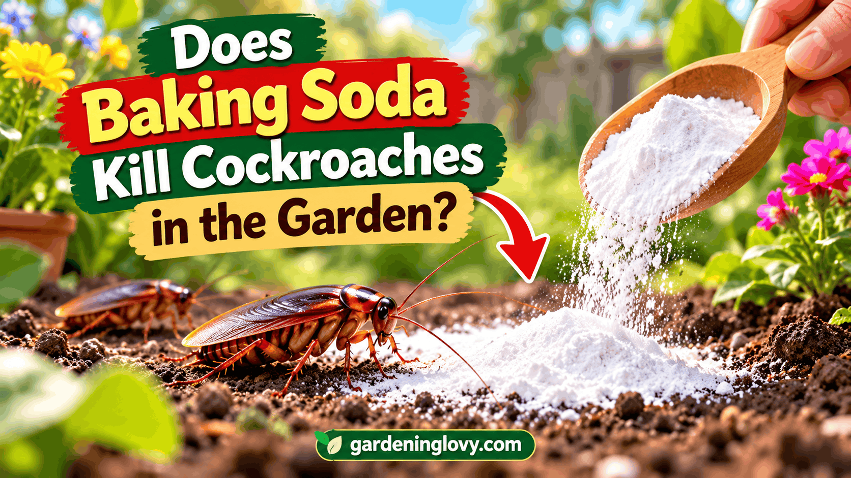 Does Baking Soda Kill Cockroaches in the Garden